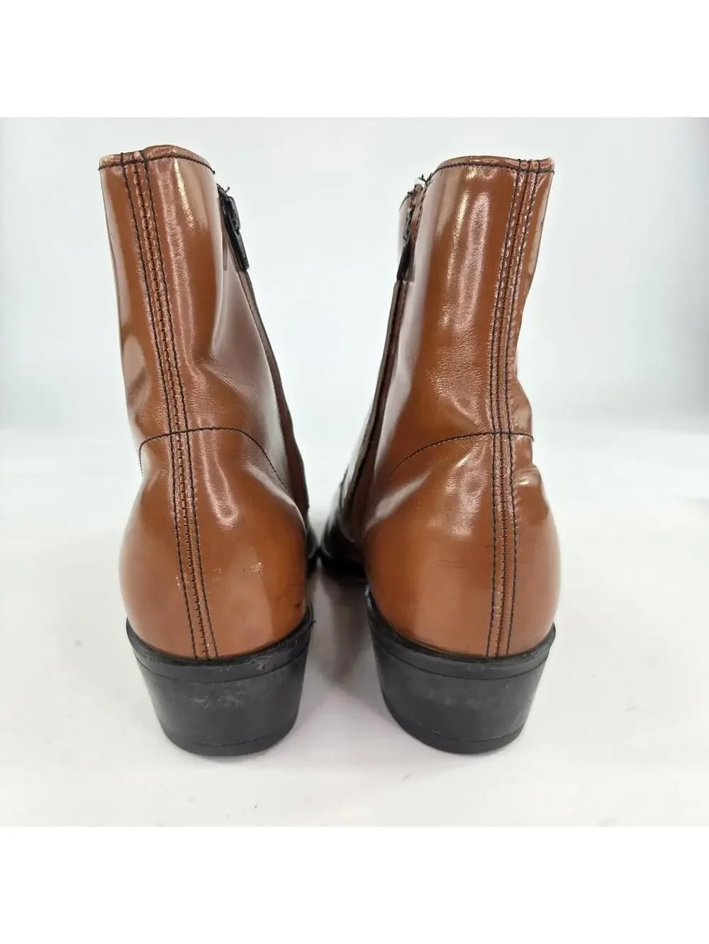 Western Ankle Zip Boots